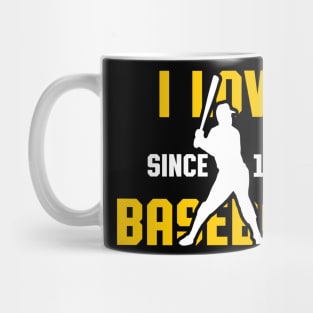 I Love Baseball Since 1999 Mug